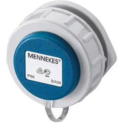 Mennekes, Steckdose, 17038 Anbaudose SCHUKO 16A2p+E