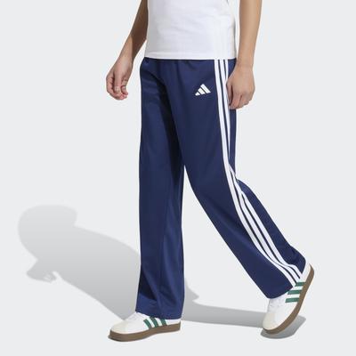 Sporthose ADIDAS SPORTSWEAR "ESSENTIALS CLIMACOOL", Mädchen, Gr. 152, N-Gr, blau (dunkelblau, weiß,), Obermaterial: 100% Polyester, Hosen Sporthose