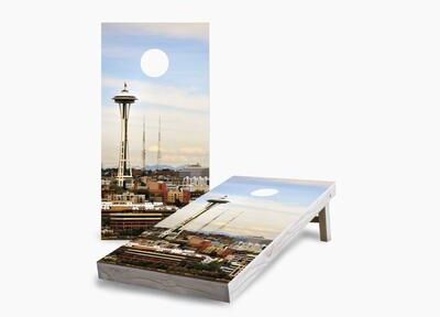 Skip's Garage Seattle Cornhole Boards