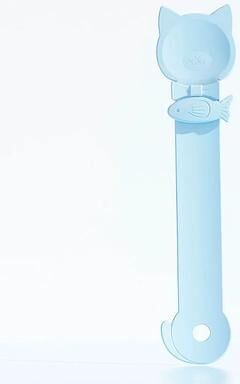 Uplift Picks Cat Wet Food Squeeze Spoon Feeder With Long Handle blue