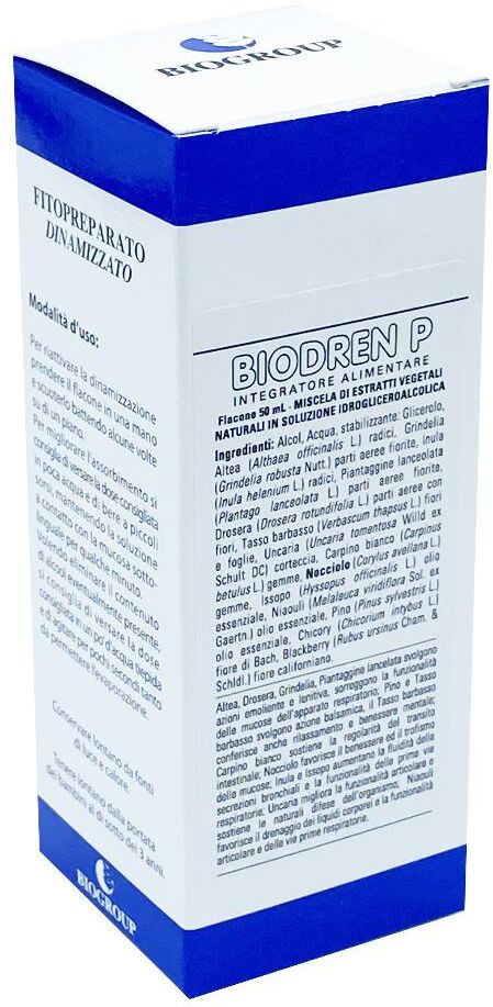 BIOGROUP SpA SOCIETA' BENEFIT BIODREN P GTT 50 ML
