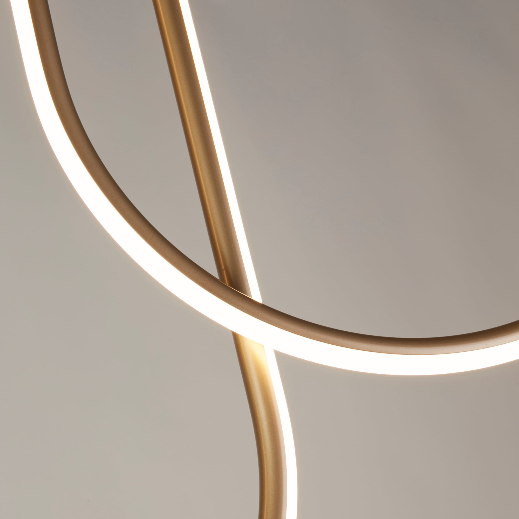 SEARCHLIGHT LED Deckenleuchte "Hängeleuchte Chime, 3-flammig", braun (bronze), 3, H: 91cm, 1 Stk., Leuchten, Lianen-Optik, LED Deckenleuchte