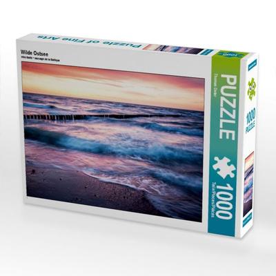 CALVENDO Puzzle Wilde Ostsee | 1000 Teile Lege-Größe 64x48cm Foto-Puzzle für glückliche Stunden