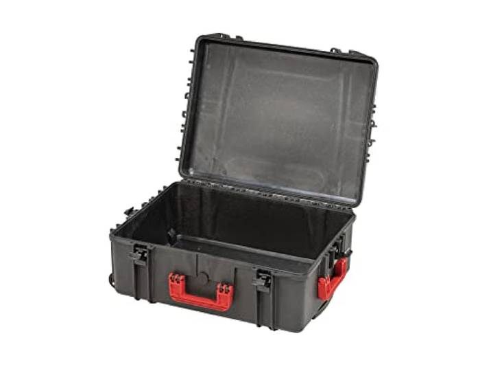 PARAT PROTECT-LINE PROTECT 71 Roll Transportkoffer (Koffer mit Rollen, für Messgeräte, Maschinen, Schutzkoffer aus Polypropylen, ohne Inneneinteilung, extrem robust, wasserdicht) 6620500391