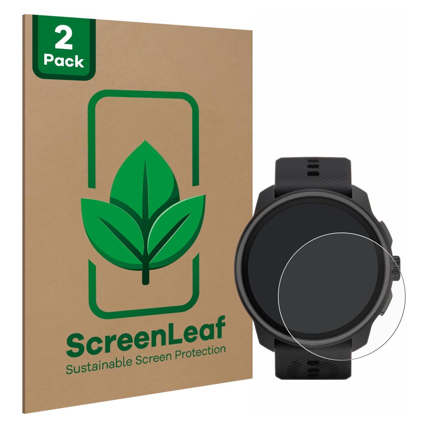 ScreenLeaf Schutzfolie für Suunto Race S Displayschutz Display Schutz Folie Klar Transparent (6155398)
