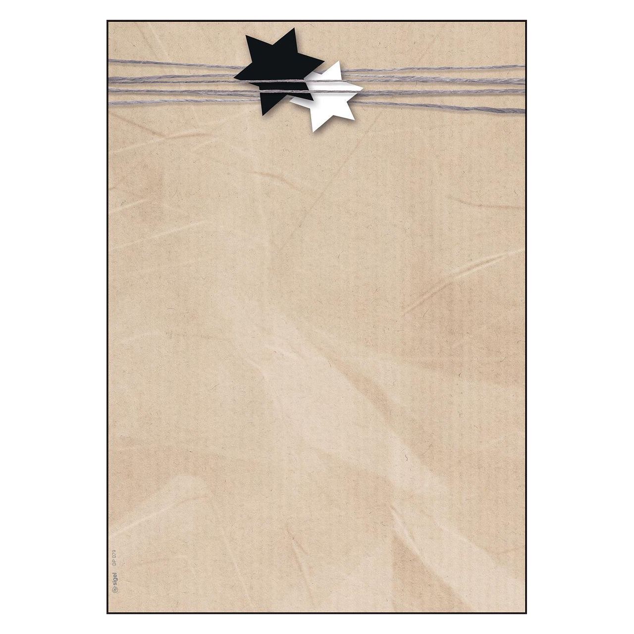 SIGEL Weihnachtsbriefpapier Christmas Wrapping Motiv DIN A4 90 g/qm 100 Blatt