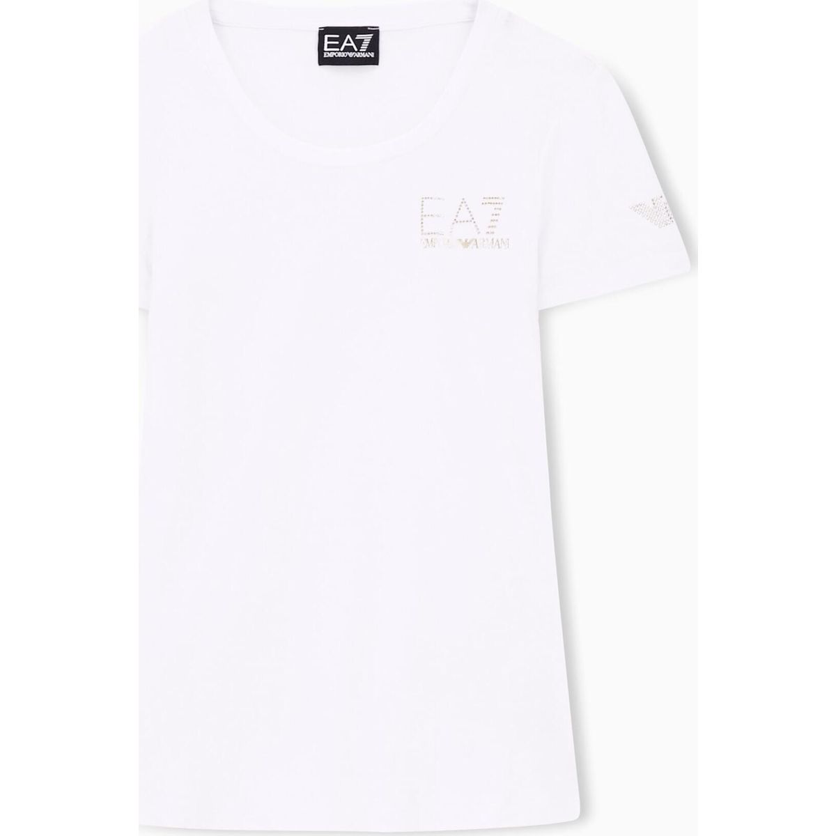 EA7 Train Evolution W Tee SS - Train Evolution W Tee SS white (1100) XS 8NTT65 TJDQZ-1100-XS