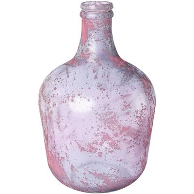 Dekovase CREATIV HOME "Vase", rosa, H:42cm Ø:27cm, Vasen, mit durchbrochenem Design