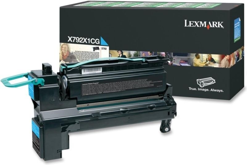 Lexmark X792X1CG - Cyan - Toner - Extra hohe Kapazität