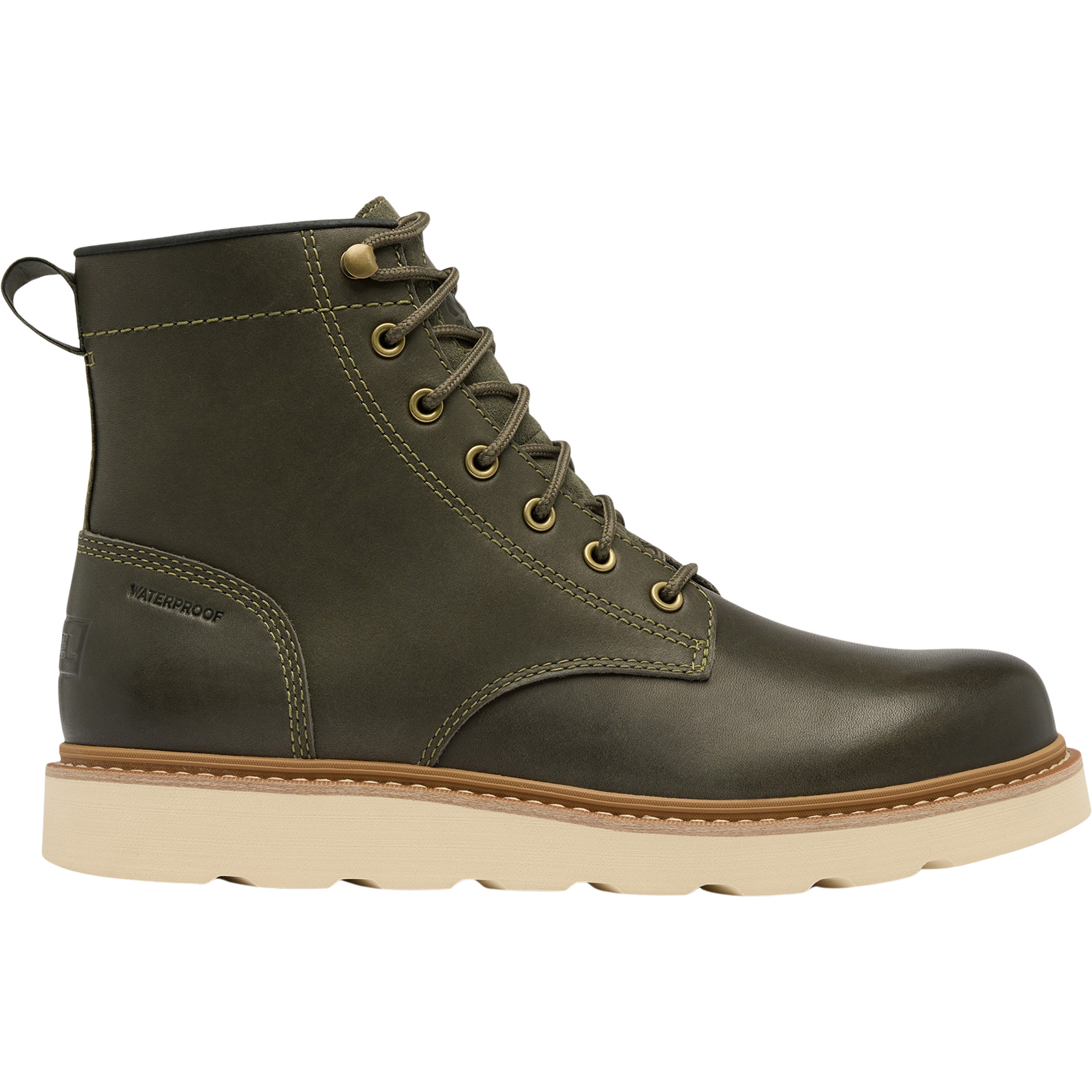 Sorel Slabtown 62' Six WP Herren Freizeitschuhe oliv Größe 44 Lifestyle Wasserabweisend
