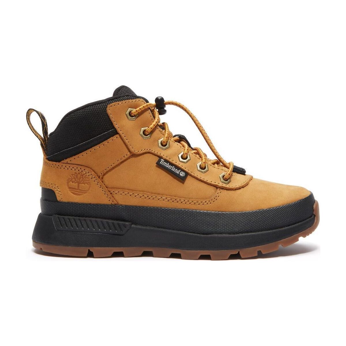 Timberland Kids Mid Bungee Sneaker wheat 13.5 TB0A2F7N2311-13.5