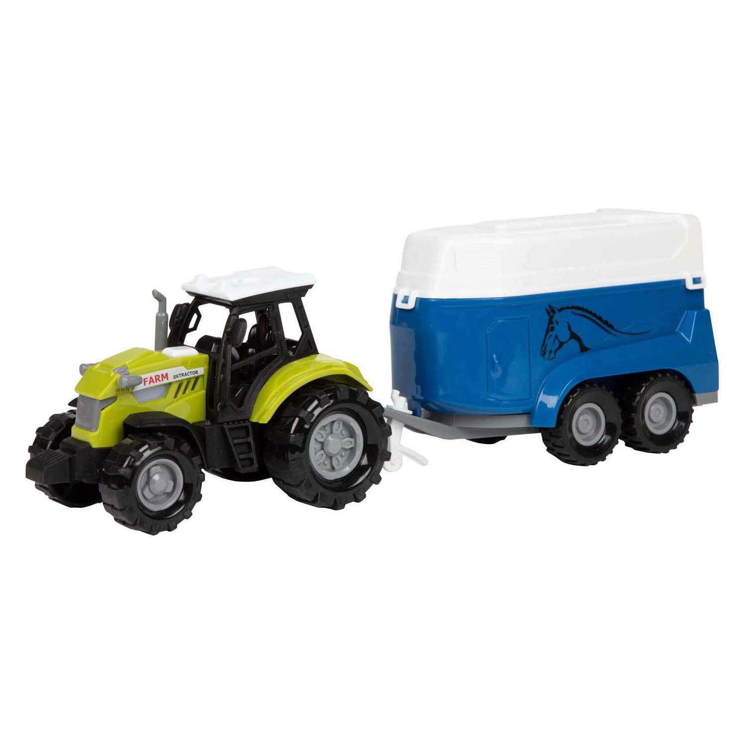 Magni Traktor 10cm mit Anhänger 28117Z (28117Z)