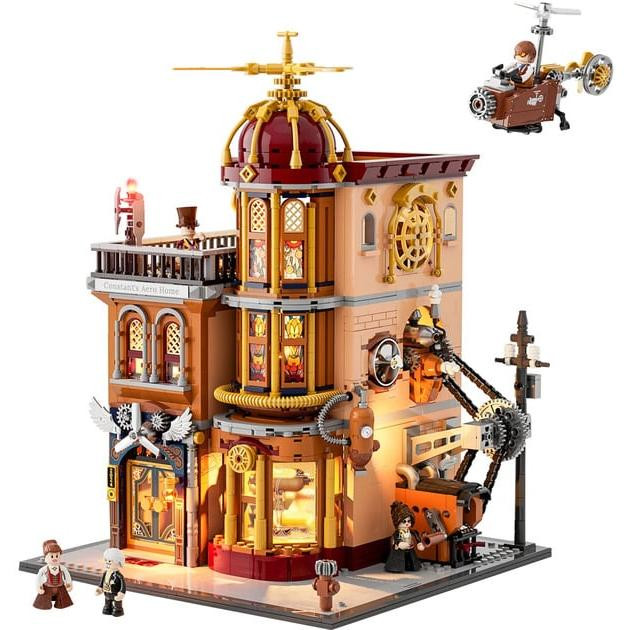 Lumibricks De Steampunk Vliegclub