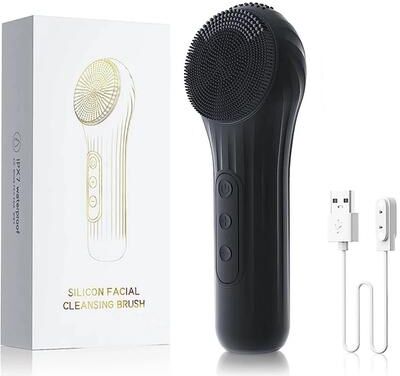 Uplift Treasures Sonic Facial Cleansing Brush black