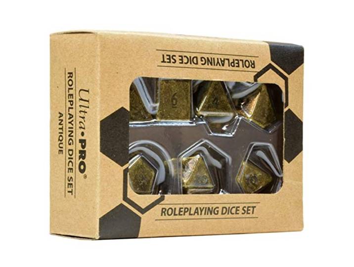 Ultra Pro UPE85088 - Heavy Metal Dice RPG set, 7 dobbelstenen