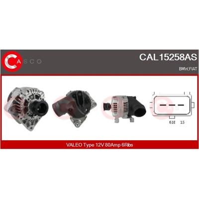 CASCO Generator cal15258as für BMW
