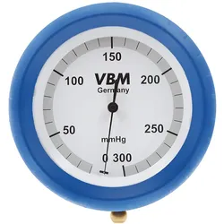 Manometer 300 mmHg zur Fixation an der Druckinfusionsmanschette, druckgeprüft