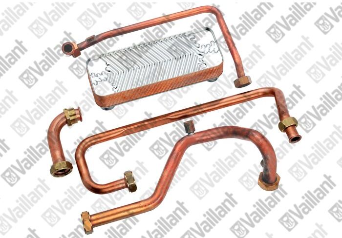 Vaillant Wärmetauscher 065034 Brauchwasser, für VCW, Umbaussatz