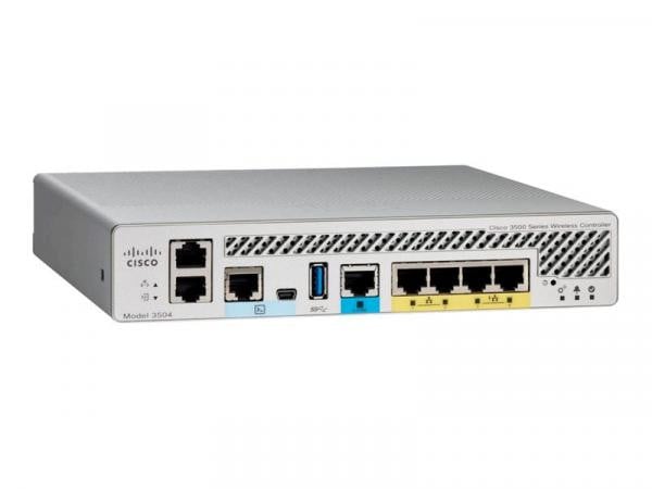 Cisco 3504 Netwerkapparaat met 10/100/1000 Mbit/s en IEEE 802.11ac ondersteuning, B/D/H: 214,3 x 215,9 x 43,9 cm