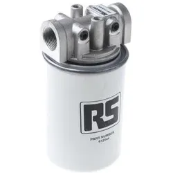 RS PRO, Zubehör Elektroinstallation, Einbaufilter 65 l/min 10 Micron Anzeige