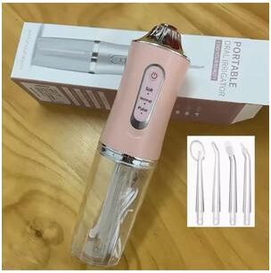 Inspire Select Advanced Water Flosser Oral Irrigator 360 Rotating Nozzle, Intelligent Pressure Control pink