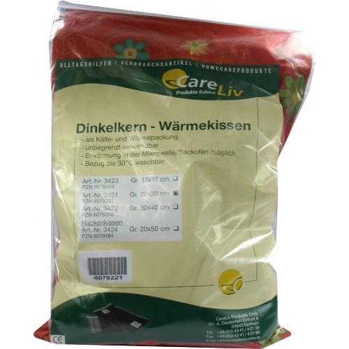 Careliv Produkte OHG Dinkelkern Wärmekissen mit Bezug 20x30 cm 06079221