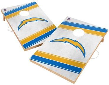 Skip's Garage Los Angeles Chargers NFL 2x4 Tailgate Cornhole Boards