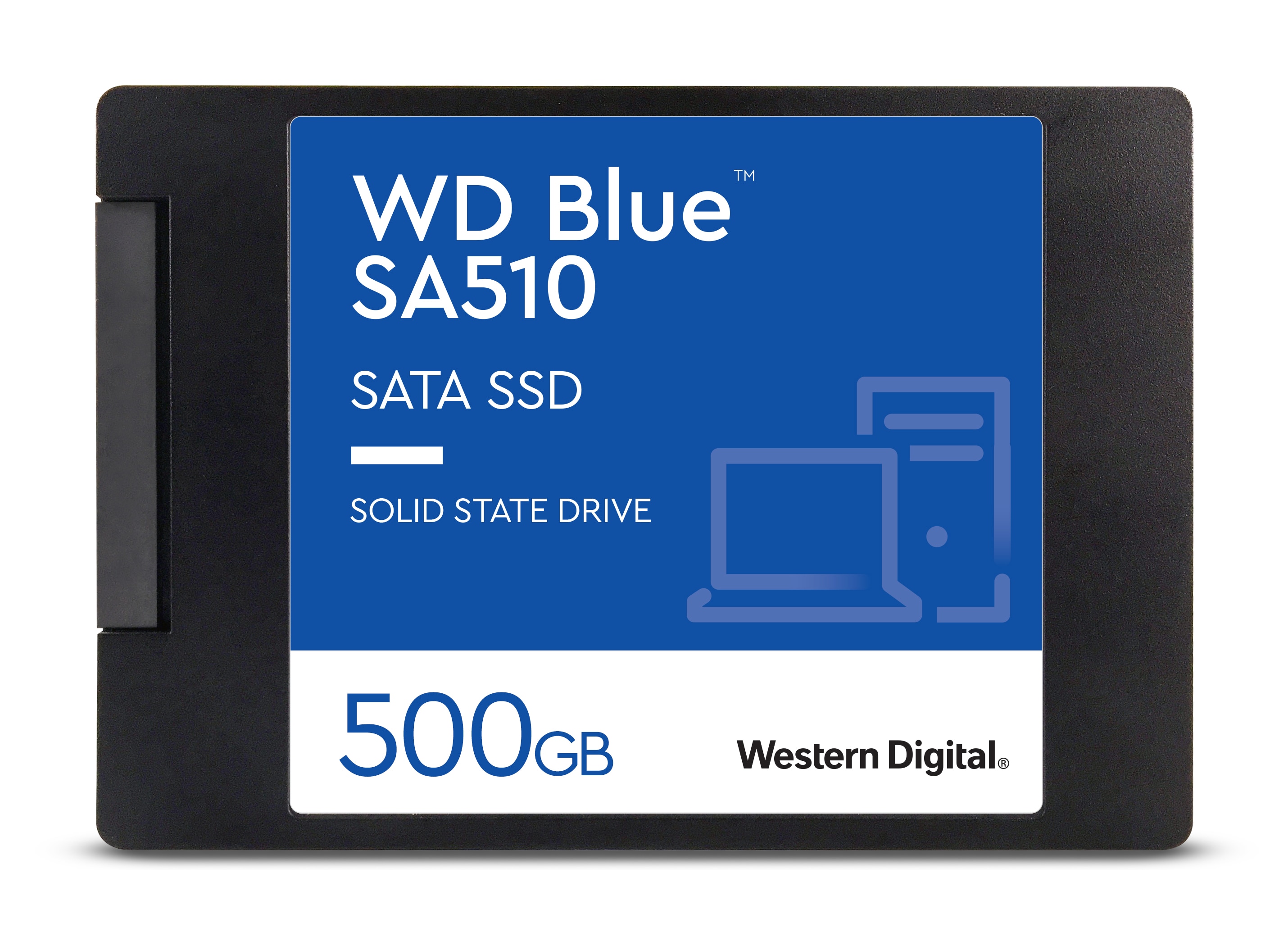 WD Blue SA510 SATA SSD 500 GB 2,5"/7mm