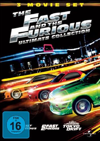 Rob Cohen - The Fast and the Furious Ultimate Collection [3 DVDs] - Preis vom 01.10.2026 08:16:52 h
