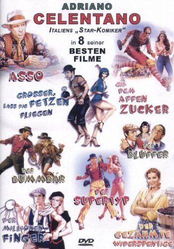 Adriano Celentano - Adriano Celentano - Box [4 DVDs] - Preis vom 11.10.2026 15:43:13 h