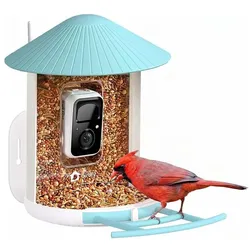 Birdfy Vogelfutterspender mit Solarpanel, Vogelhaus