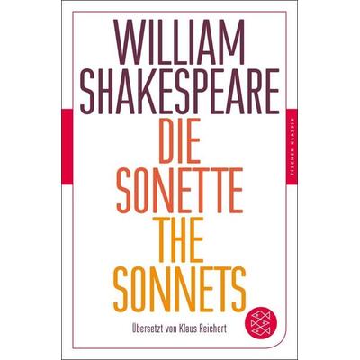 Die Sonette - The Sonnets, Taschenbuch von William Shakespeare, Fischer Taschenbuch Verlag, 978-3-596-90629-1