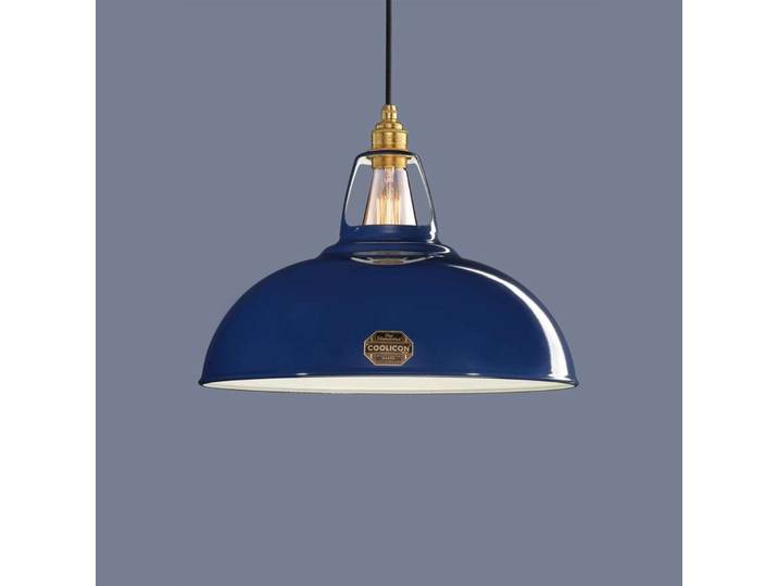 Large 1933 Design Pendelleuchte Royal Blue - Coolicon - Wohnzimmer - Metall
