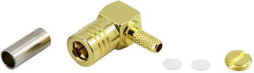 TRU Components 5972556 SMB-Steckverbinder Kupplung, gewinkelt 50Ω
