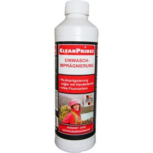 Cleanprince Textilimprägnierung Einwasch-Imprägnierung, für Textilien und Hightechgewebe, 500 ml