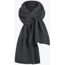 Tom Fyfe Merino Unisex Strickschal Anthrazit