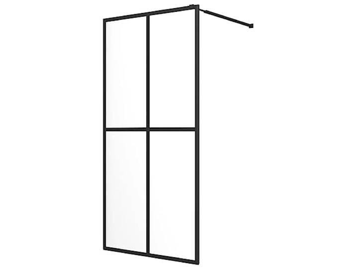 vidaXL Paroi de Douche à Passage Cabine de Douche Paroi de Douche à l’Italienne Salle de Bain Maison Intérieur Verre Trempé Transparent 100x195 cm