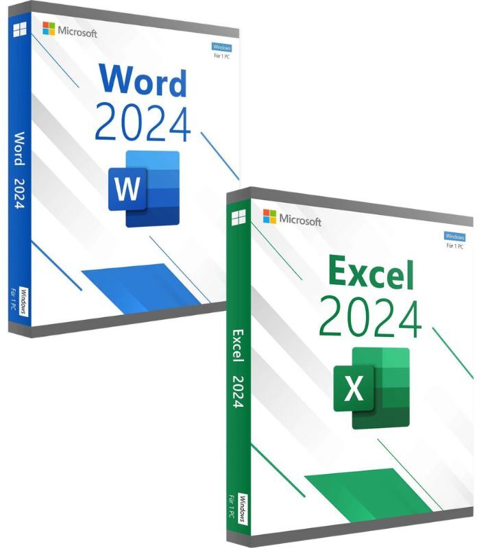 Microsoft Excel + Word 2024 – Licencia vitalicia para Windows
