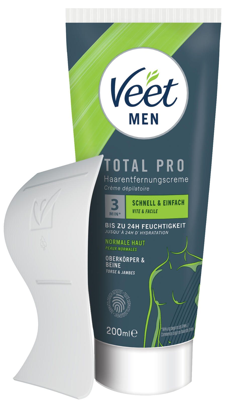 Veet Total Pro Men Enthaarungscreme 200,0 ml 3144229