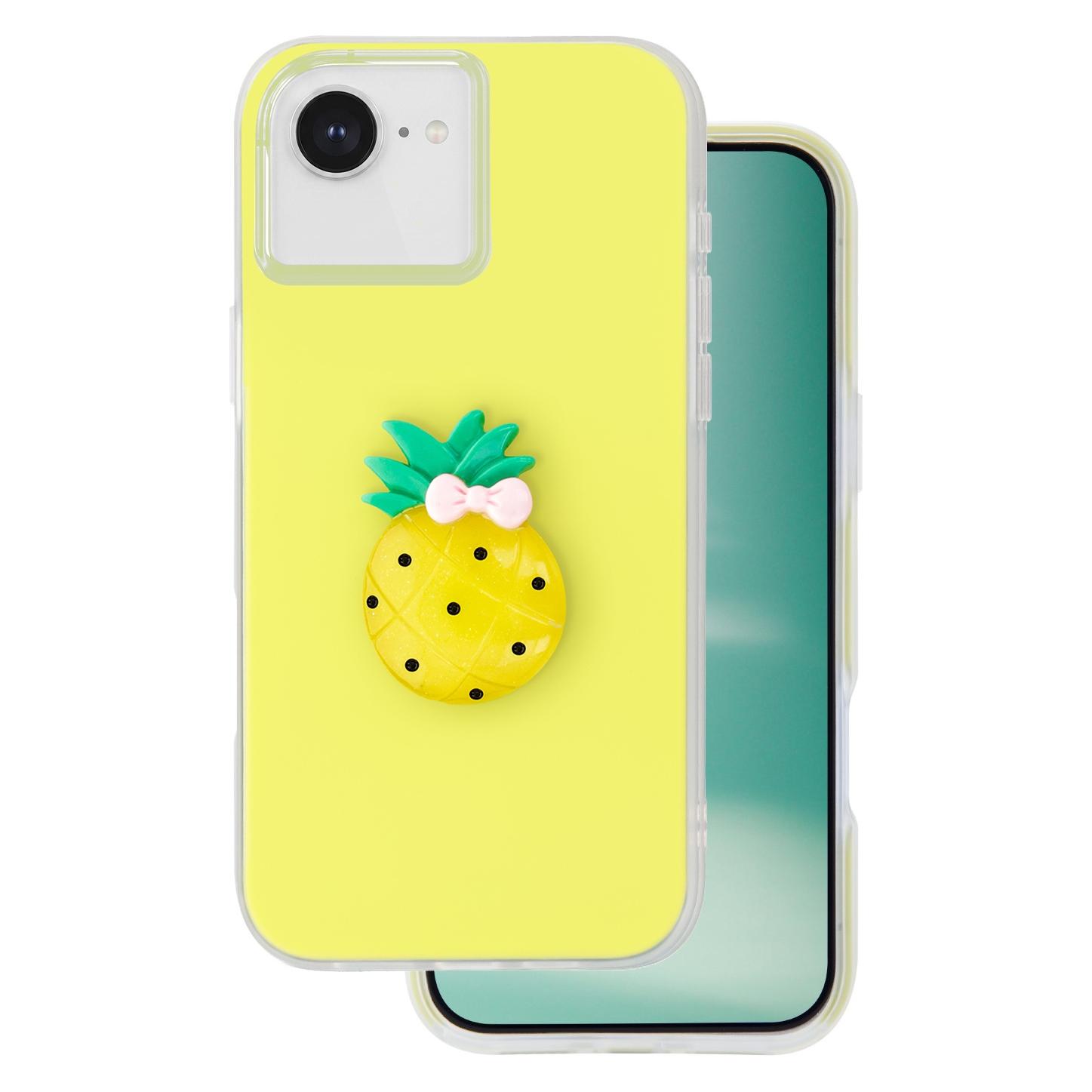 OEM Fruit 2in1 case for iPhone 16e / 17e yellow (Apple iPhone 16e, Apple iPhone 17e) (GSM275549)