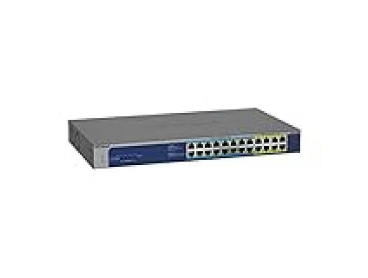 NETGEAR (GS524UP) Switch Ethernet PoE 24 Ports Gigabit Ethernet, Switch RJ45 avec 8 Ports PoE+ et 16 Ports PoE++ @ 480W, Silencieux Bureau/Rack et Protection à Vie ProSAFE