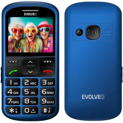 Evolveo EasyPhone XS, mobile phone for seniors, blue (2.20", 0.30 Mpx), Tastenhandy, Blau