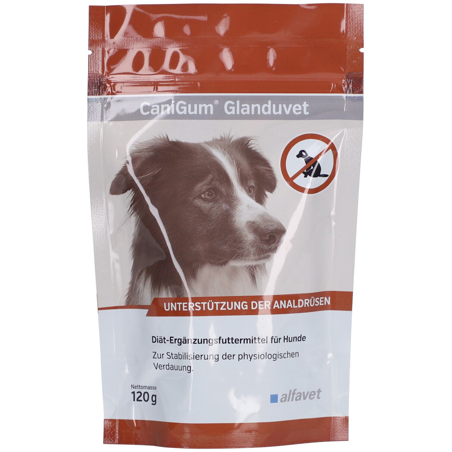 Canigum Glanduvet Diät-Erg.Futterm.Kaudrops f.Hund 120 g Kautabletten