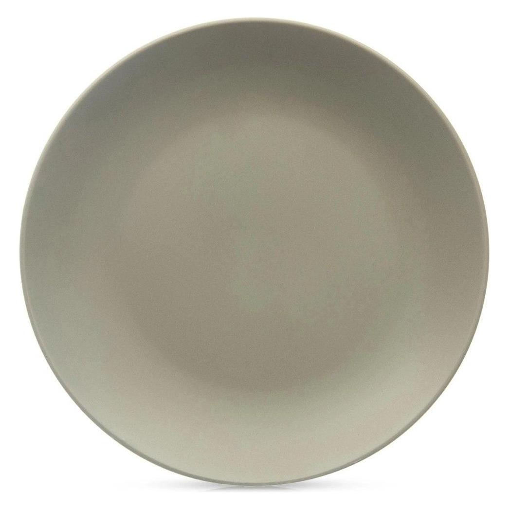 Lumarko Talerz Obiadowy Płytki Ceramiczny Zielony Matowy 27 cm ORION (27 cm) (64821638)