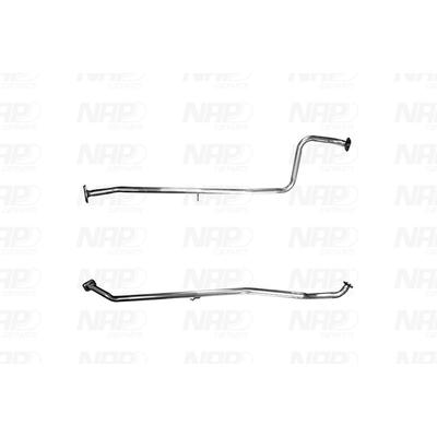 NAP Abgasrohr cac10394 für MAZDA