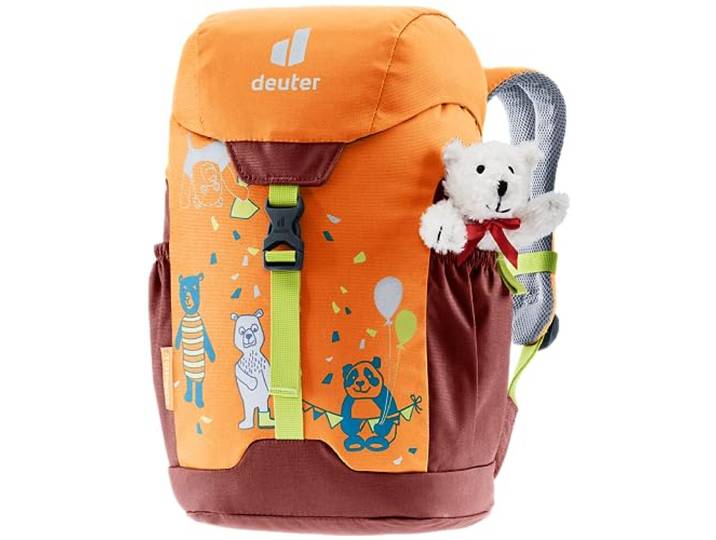 deuter Schmusebär Kinderrucksack (8 L) Limited Edition mit Teddybär