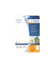 HERMA Special Etiketten Papier matte removable self-adhesive weiß 85 mm rund 150 25 Bogen x 6 (5068)