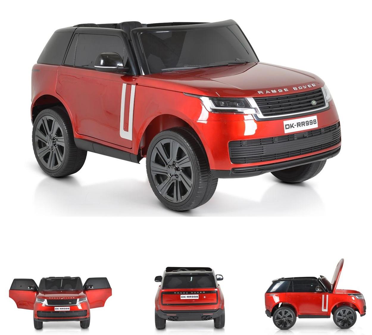 Moni Kinder Elektroauto Range Rover SUV metallic Fernbedienung Gurt EVA-Reifen