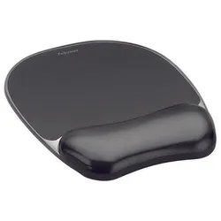 Fellowes Mousepad mit Handgelenkauflage Crystals Gel schwarz