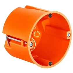 Kaiser Hohlwand-Geräteverbindungsdose 9068-03 T: 61mm orange f. dünne Beplank.